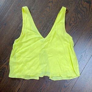 Yellow Wilfred free backless shirt